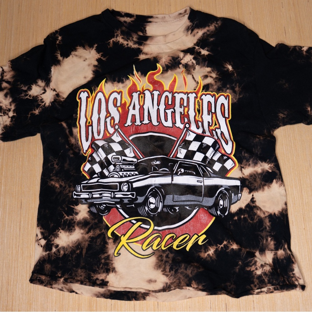 Vintage Los Angeles Racer bleached shirt